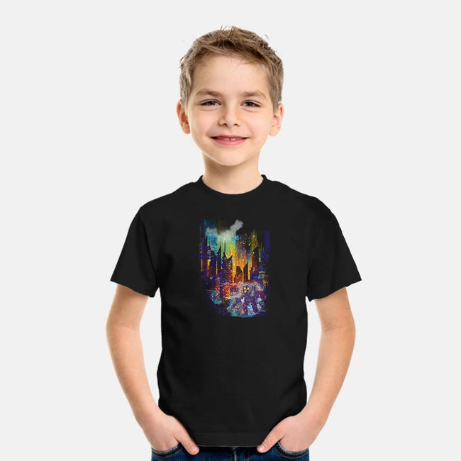 Leaving Rapture-youth basic tee-kharmazero