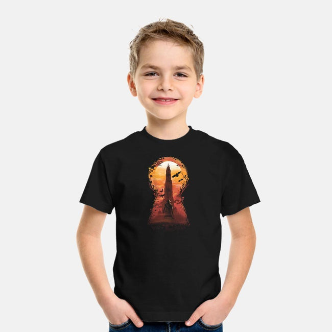 The Wind Through The Keyhole-youth basic tee-dandingeroz