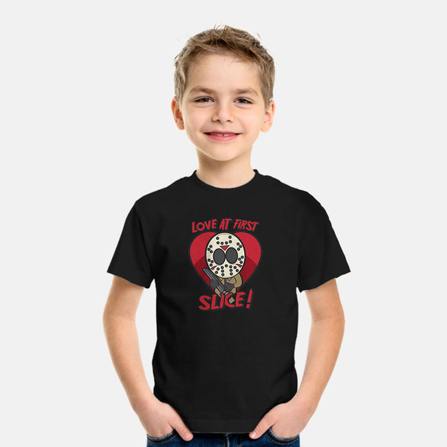 Love At First Slice!-youth basic tee-jrberger