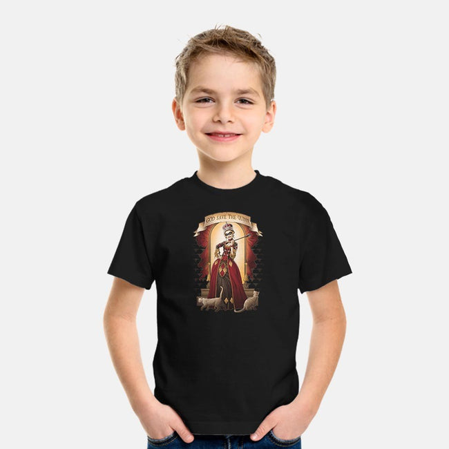 God Save the Quinn-youth basic tee-saqman