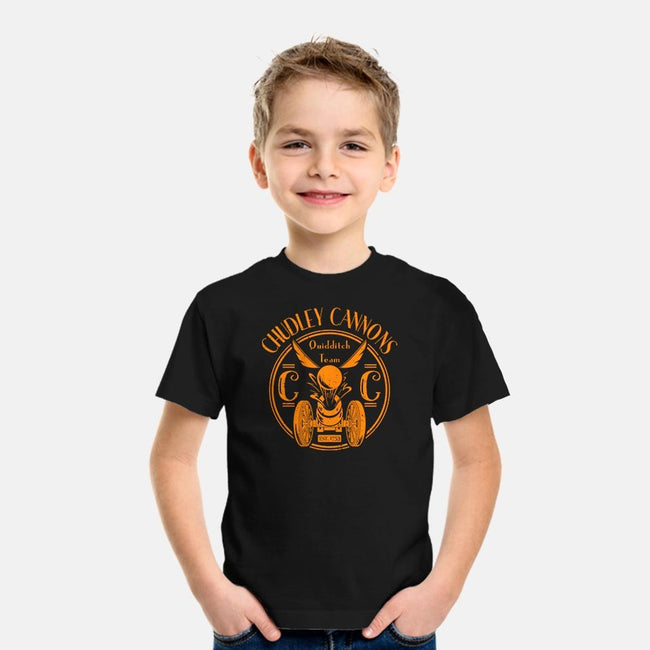Chudley Cannons-youth basic tee-IceColdTea