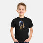 Machine with a Pearl Earring-youth basic tee-daobiwan