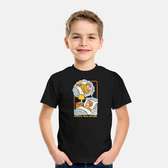 Achieve Your Dreams-youth basic tee-Steven Rhodes