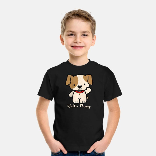 Hello Puppy-youth basic tee-troeks