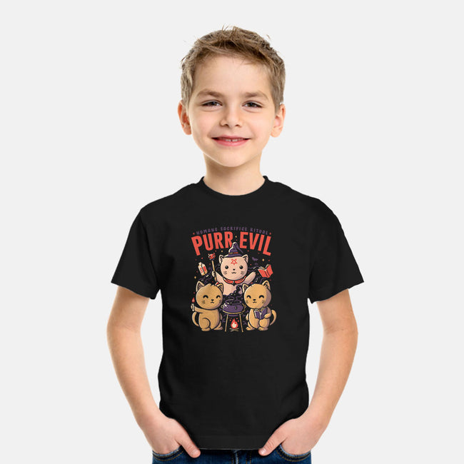 Purr Evil-youth basic tee-eduely