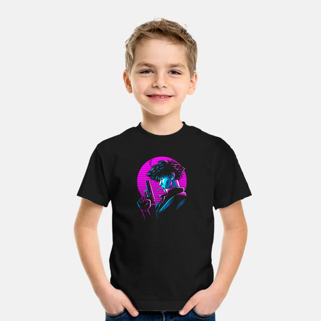 Retro Cowboy-youth basic tee-albertocubatas