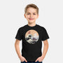 On the Cliff by the Sea-youth basic tee-leo_queval
