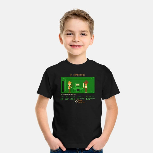 Maniac IT Department-youth basic tee-RyanAstle