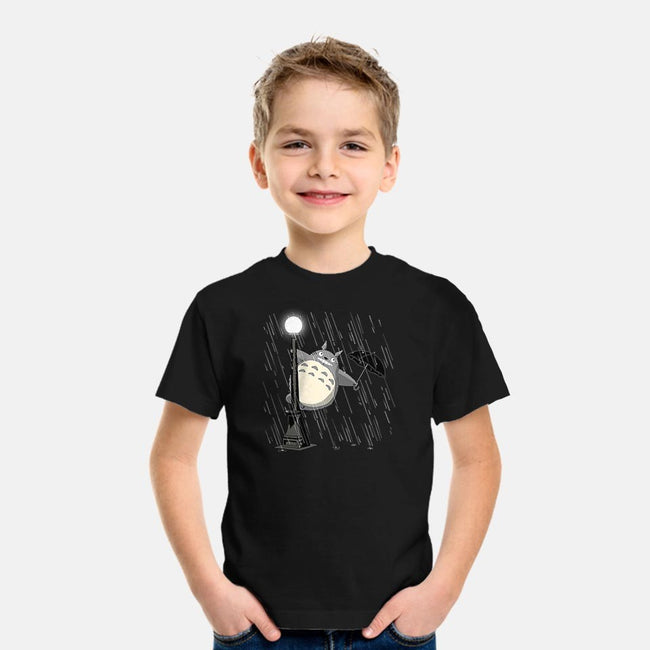 Just Singing in the Rain-youth basic tee-ddjvigo