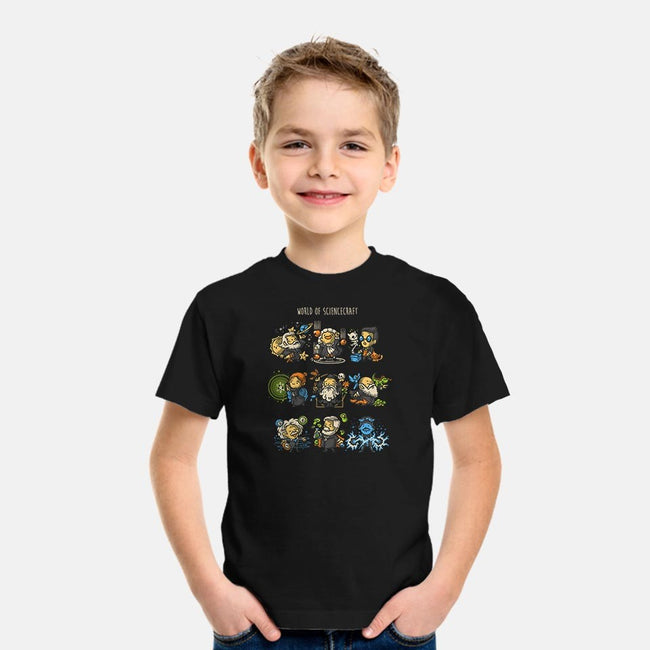 World of Sciencecraft-youth basic tee-Letter_Q