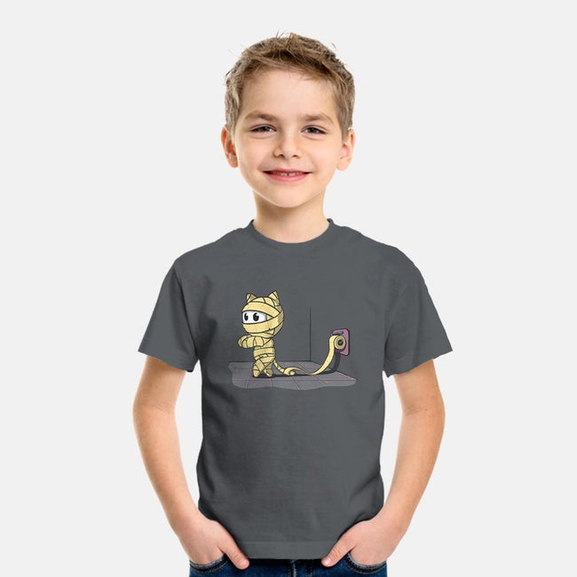 Mummy Cat-youth basic tee-IdeasConPatatas