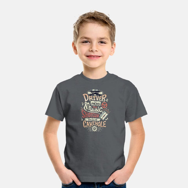 Driver Picks the Music-youth basic tee-risarodil