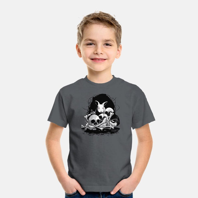 The Beast of Caerbannog-youth basic tee-Adams Pinto