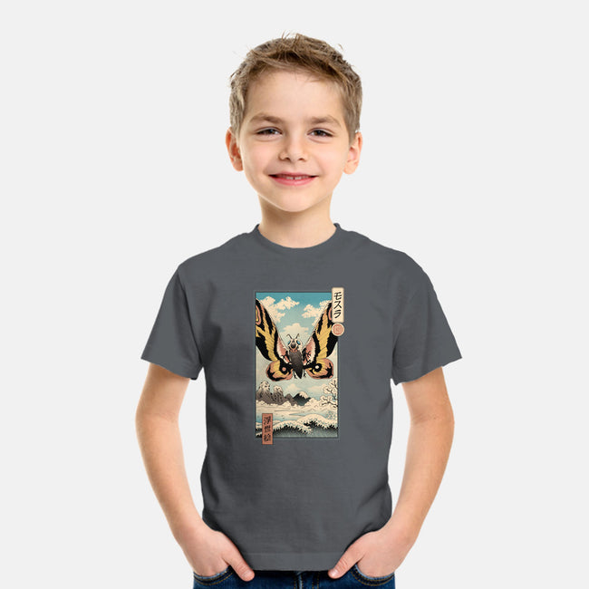 Ancient Moth Ukiyo-E-youth basic tee-vp021