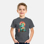Ukiyo-E Hyrule Hero-youth basic tee-dandingeroz