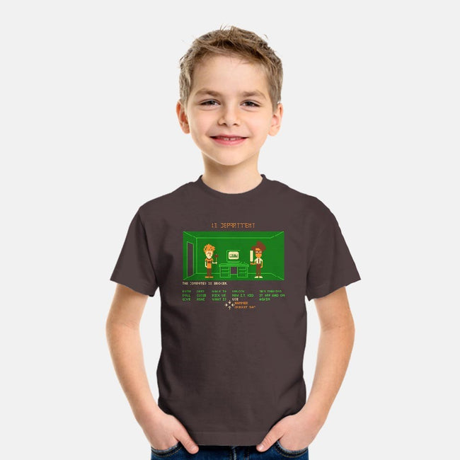 Maniac IT Department-youth basic tee-RyanAstle
