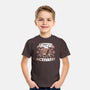 Caffeine Powers, Activate!-youth basic tee-Obvian