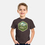 Hyrule Field National Park-youth basic tee-chocopants