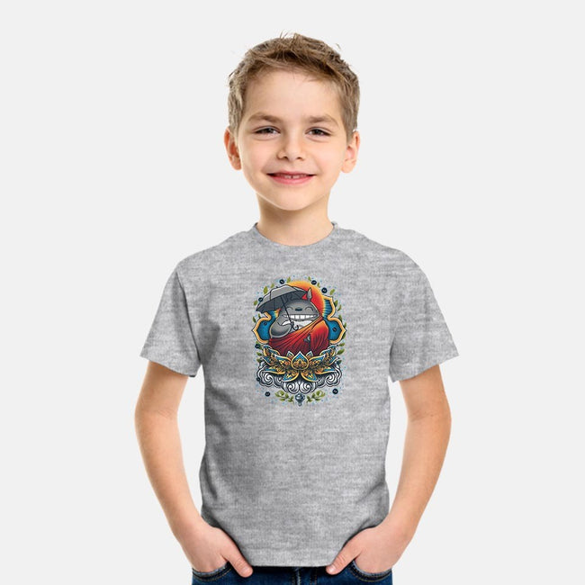 Enlightened Neighbor-youth basic tee-Bamboota