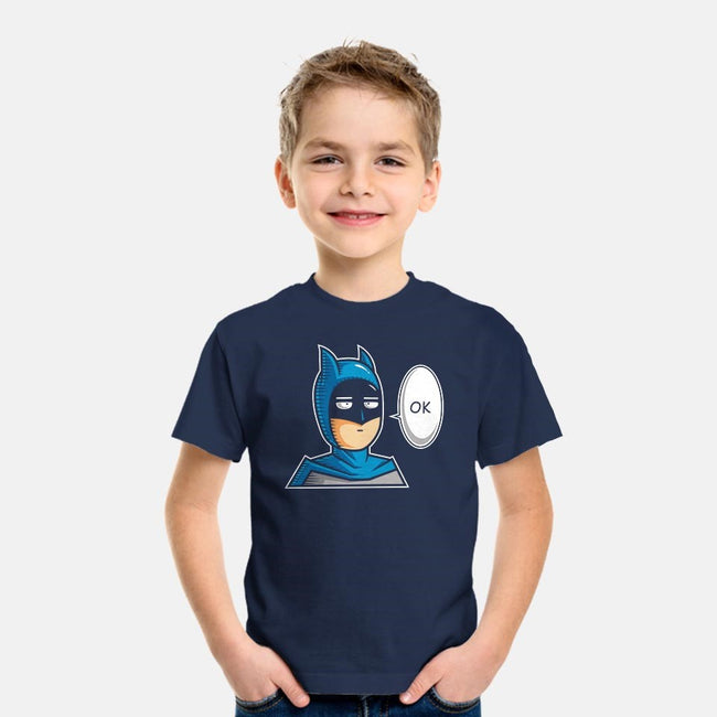 One Punch Bat-youth basic tee-krisren28