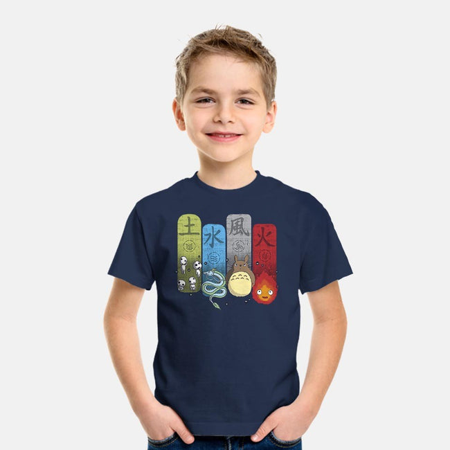 Elemental Charms-youth basic tee-IdeasConPatatas