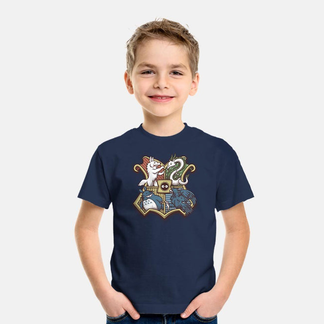 Ghibliwarts-youth basic tee-chocopants