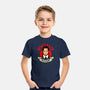 Socially Distant Girl-youth basic tee-Boggs Nicolas
