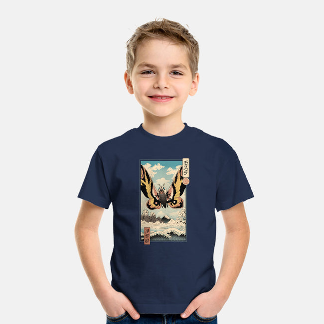 Ancient Moth Ukiyo-E-youth basic tee-vp021