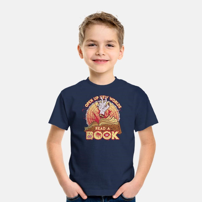 Read a Damned Book-youth basic tee-kgullholmen