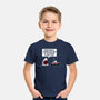 Polite Jaws-youth basic tee-DinoMike