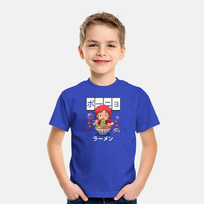 Goldfish Ramen-youth basic tee-vp021