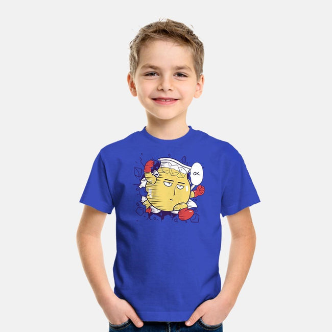 Punch-Aid-youth basic tee-KindaCreative