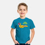 Yellow Serenity-youth basic tee-KentZonestar